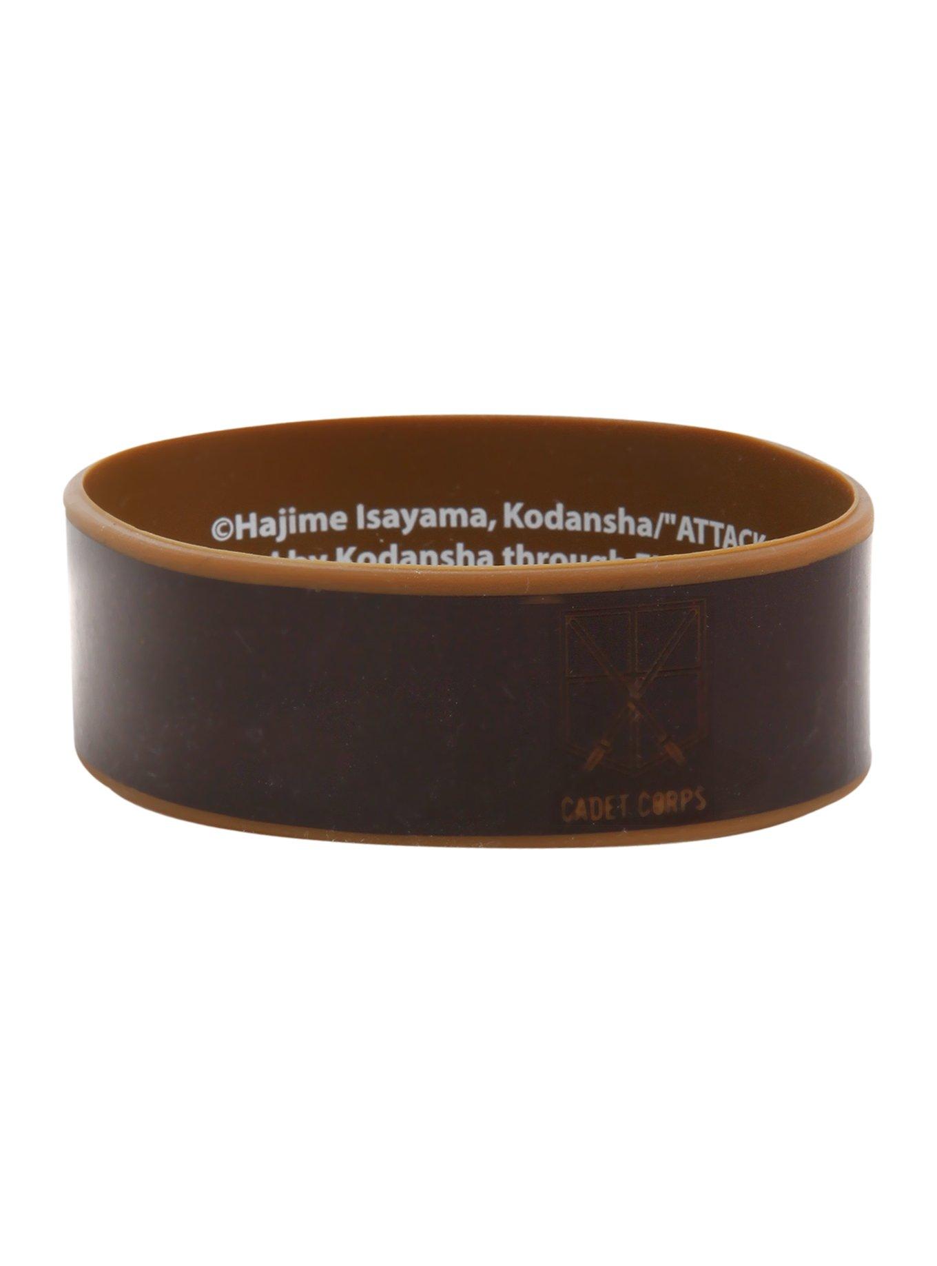Attack On Titan Mikasa Rubber Bracelet, , alternate