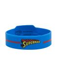 DC Comics Superman Logo Die-Cut Rubber Bracelet, , alternate