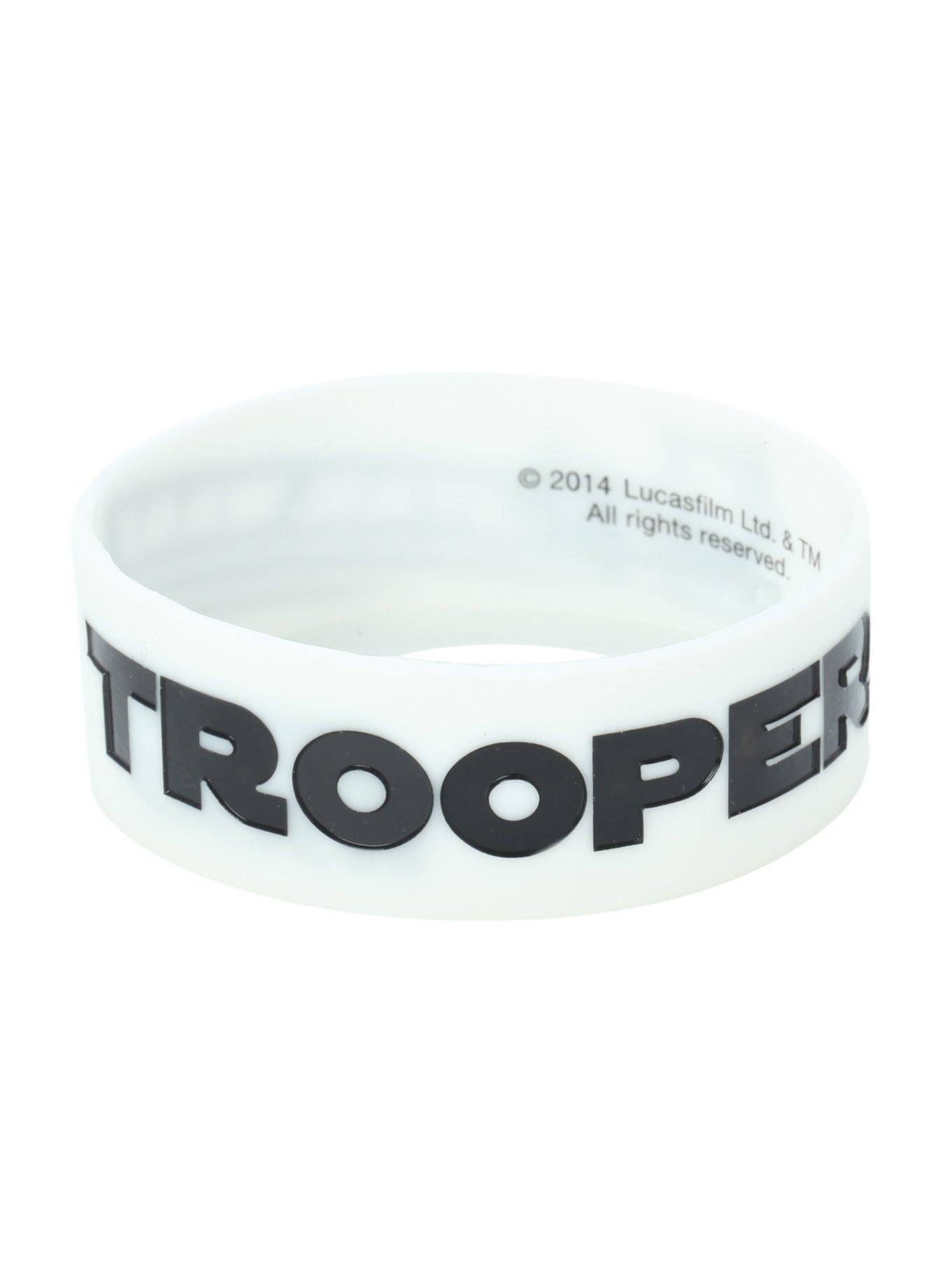 Star Wars Trooper Rubber Bracelet, , alternate
