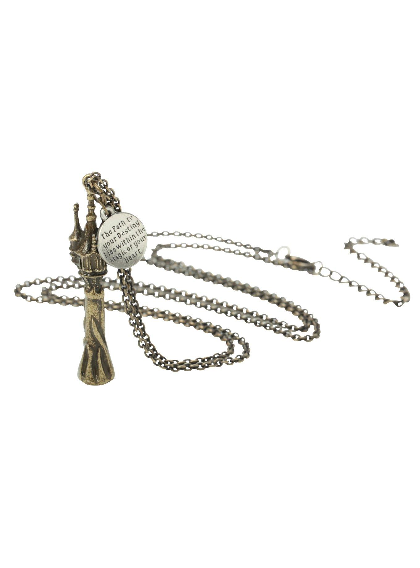 Disney Tangled Tower Necklace, , alternate