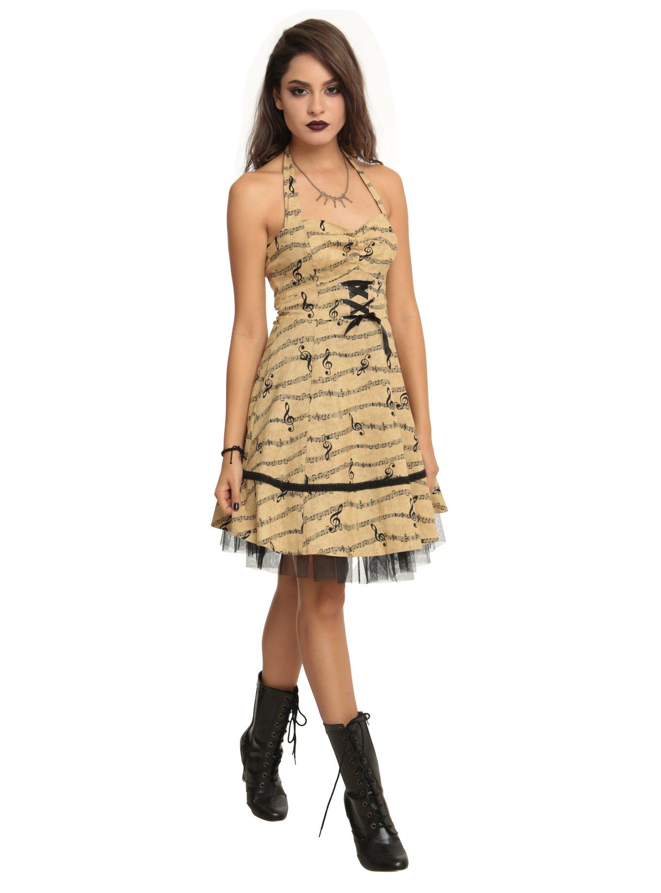Music Note Dress, , alternate