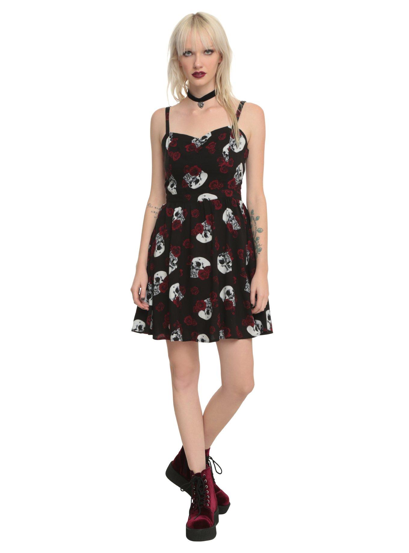 Floral Skull Dress, , alternate