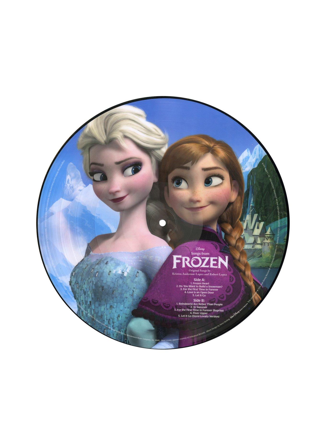 Disney Songs From Frozen Vinyl LP Hot Topic Exclusive, , alternate