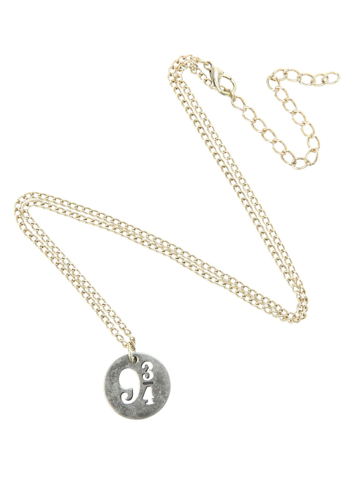 Harry Potter 9 3/4 Disc Necklace, , alternate