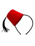 Red Fez Headband, , alternate
