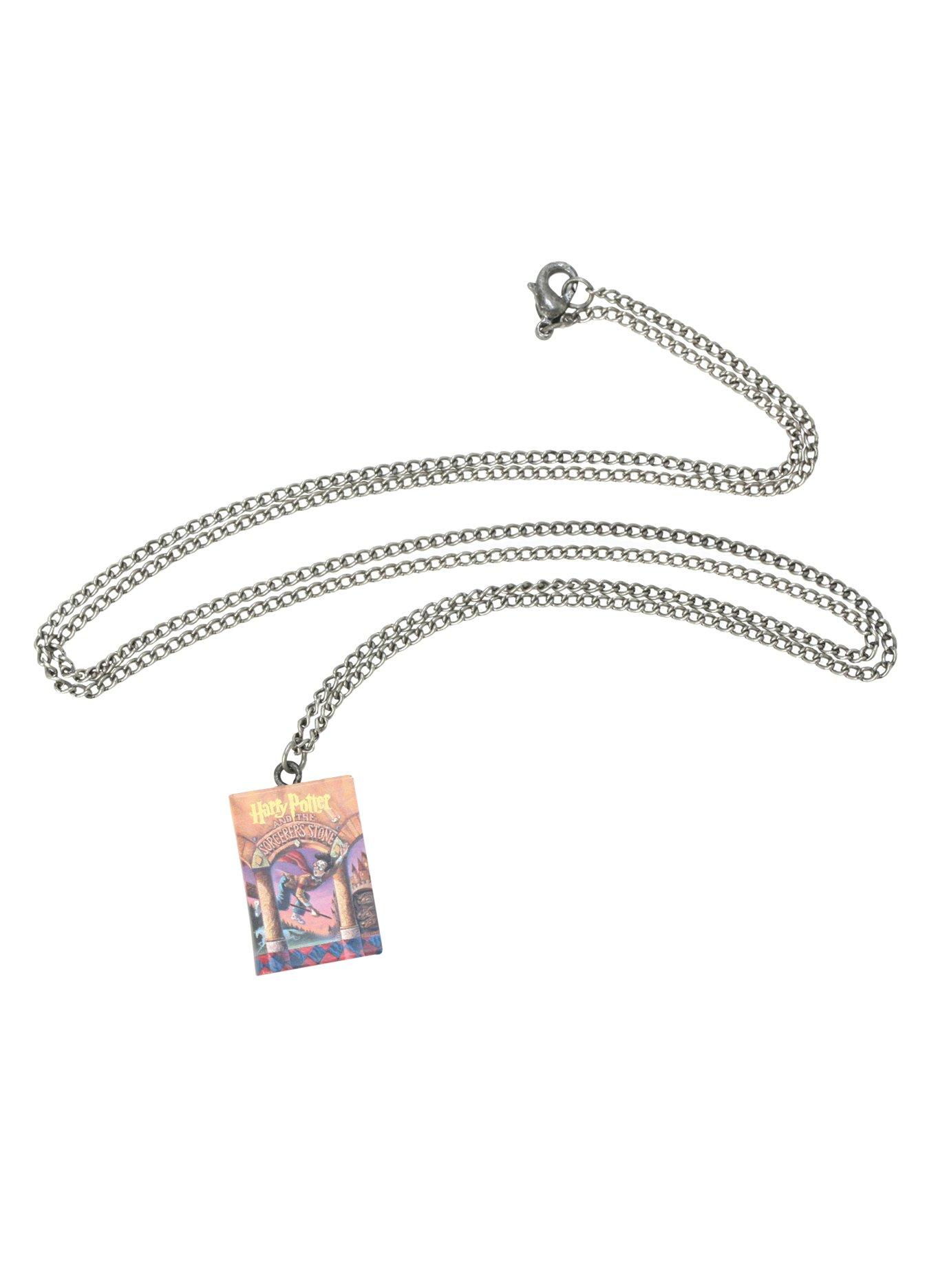 Harry Potter And The Sorcerer's Stone Book Necklace, , alternate