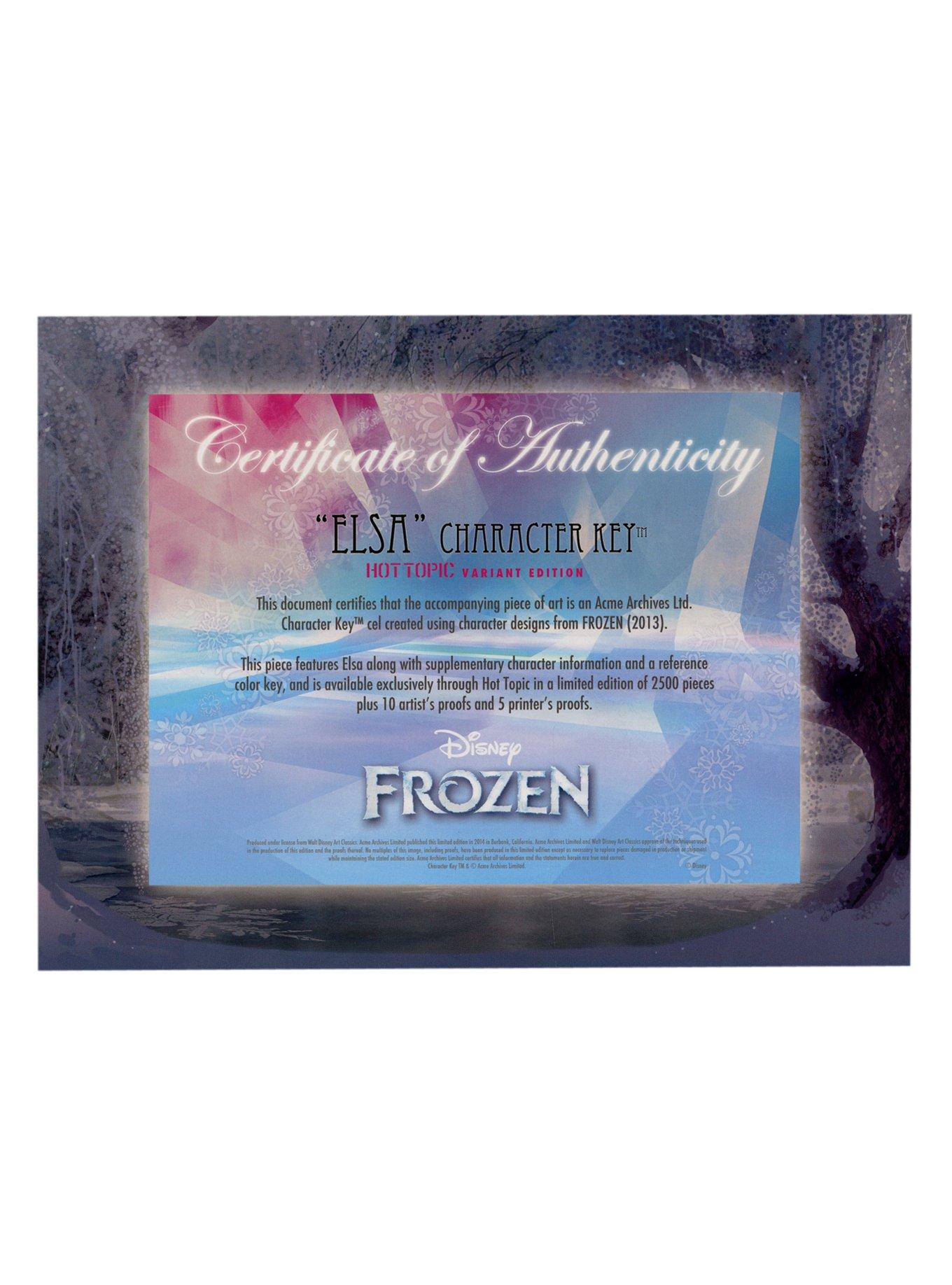 Disney Frozen Elsa Character Key, , alternate