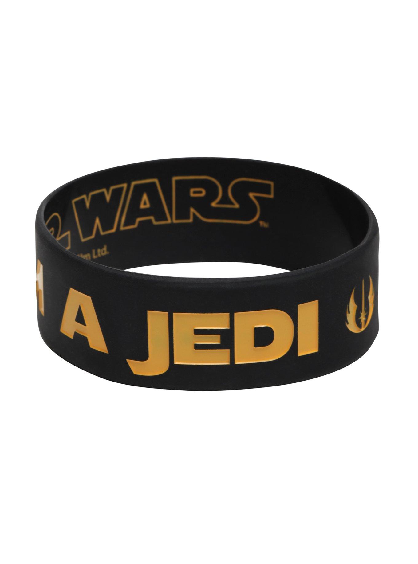 Star Wars Trust Me I'm A Jedi Rubber Bracelet, , alternate