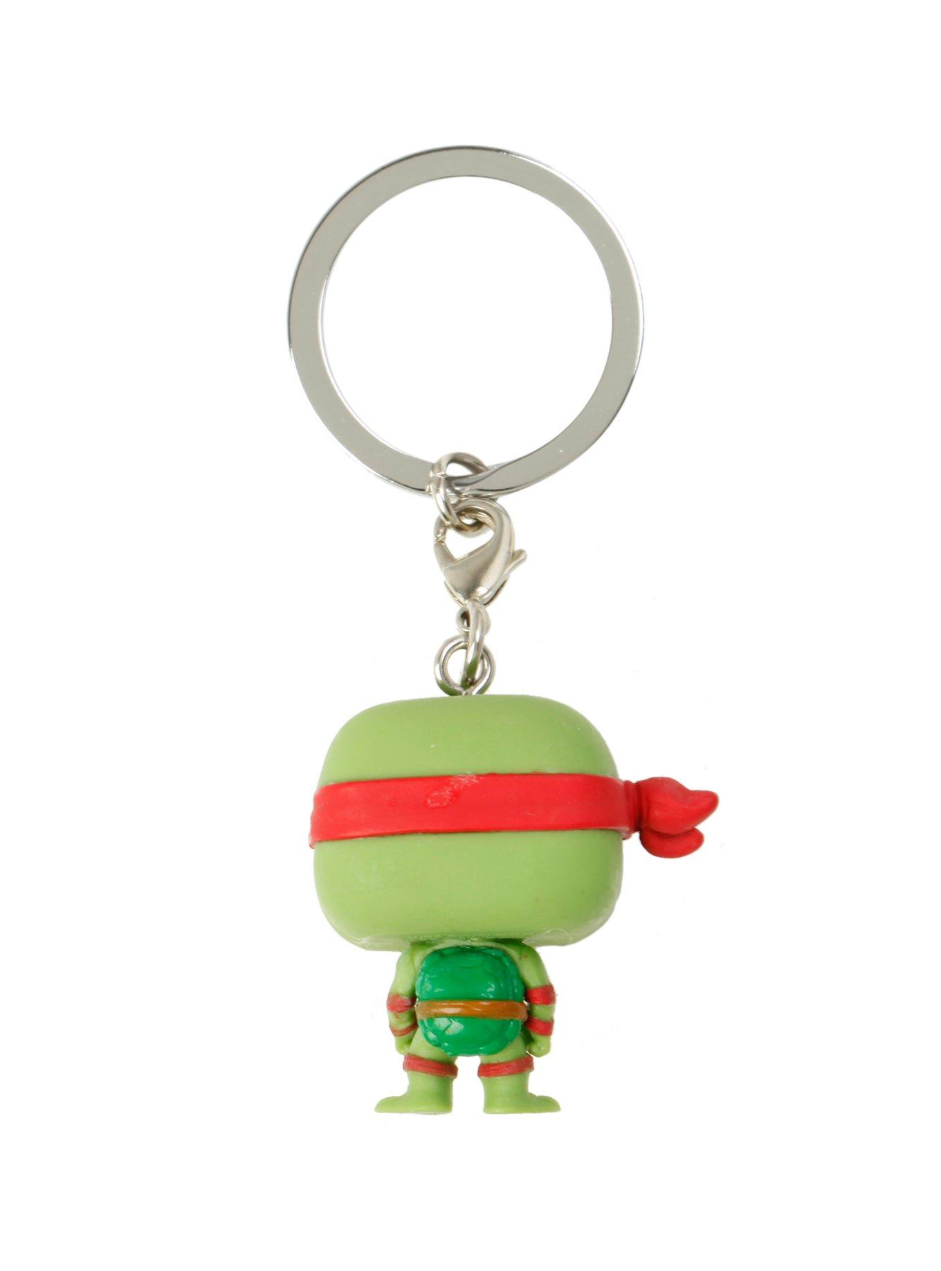 Funko Teenage Mutant Ninja Turtles Pocket Pop! Raphael Key Chain, , alternate