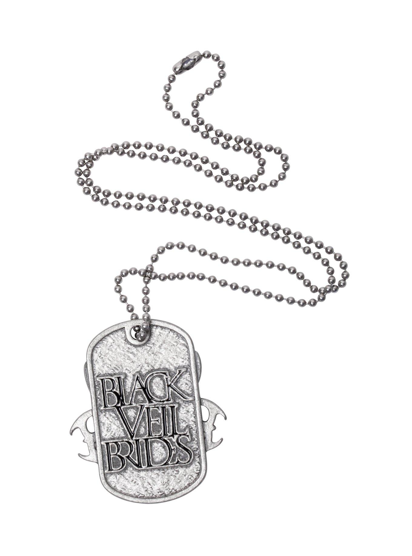 Black Veil Brides Legion Dog Tag Necklace, , alternate