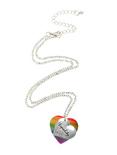 LOVEsick Equality Heart Necklace, , alternate