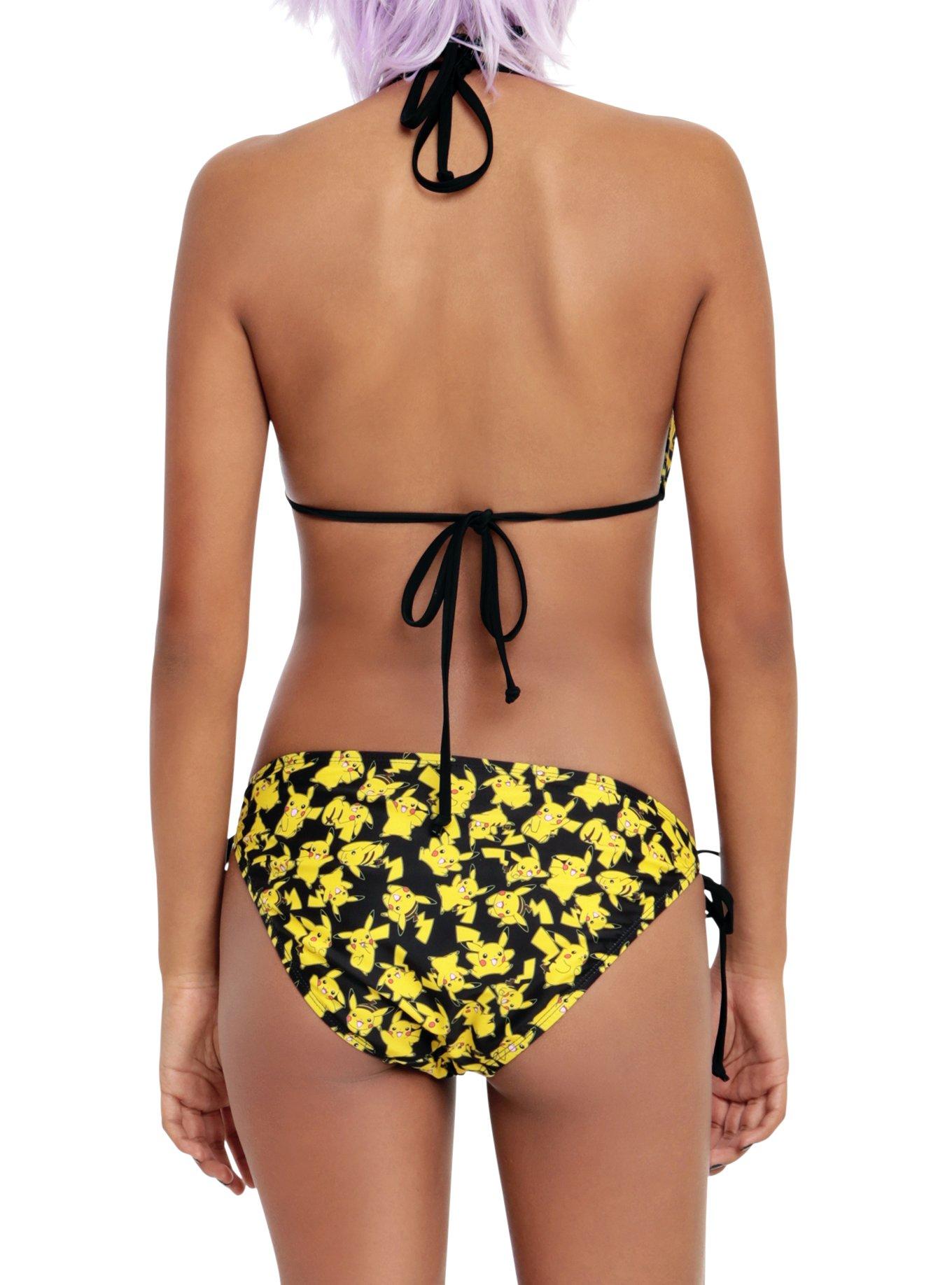 Pokemon Pikachu Swim Top, BLACK, alternate