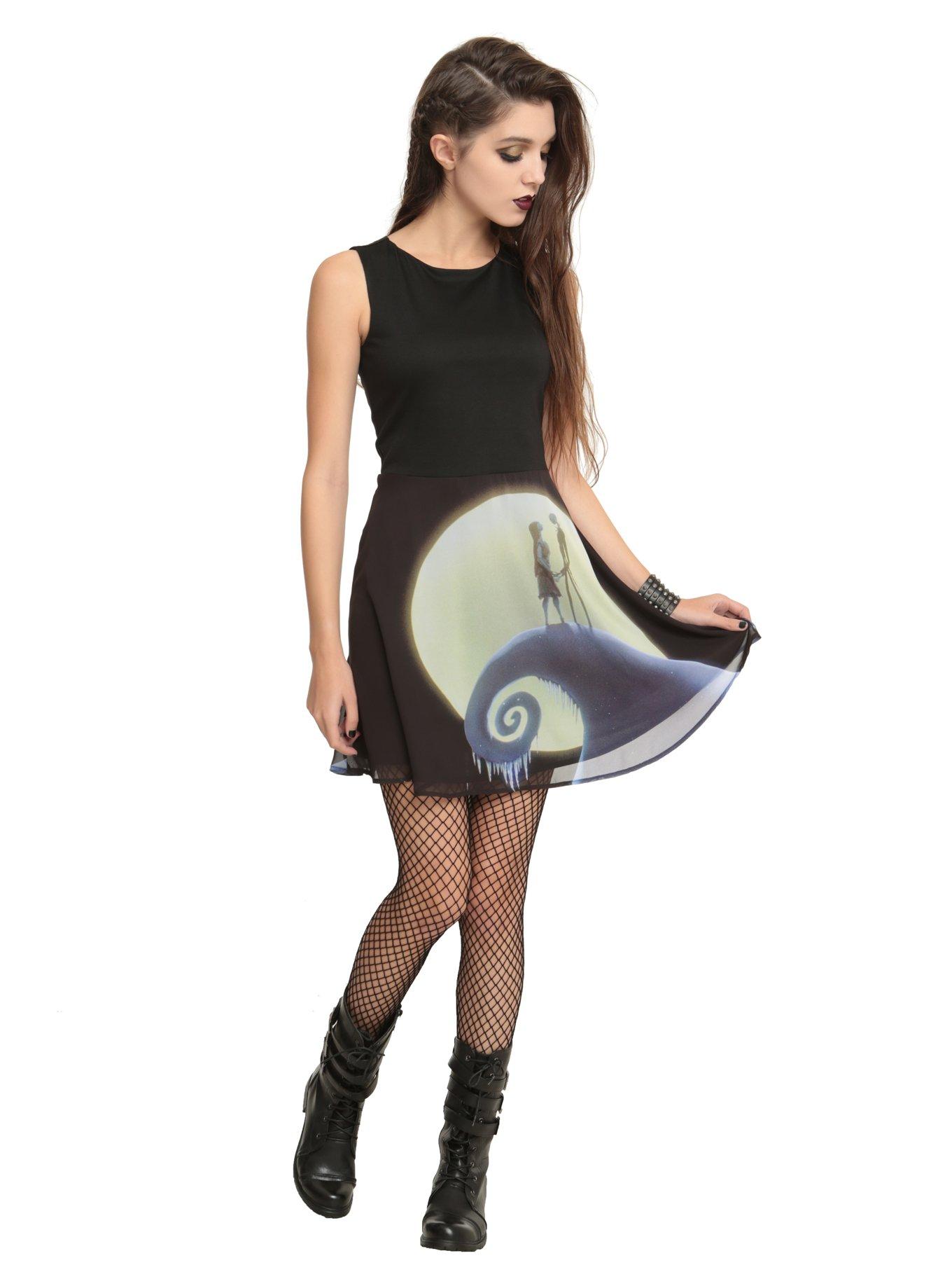 The Nightmare Before Christmas Moon Romance Dress, , alternate