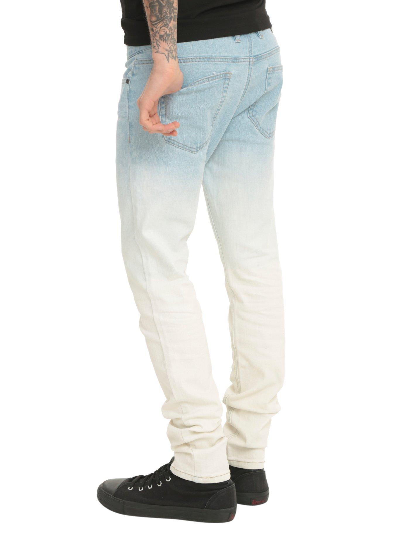 XXX RUDE Acid Ombre Super Skinny Denim Jeans, , alternate