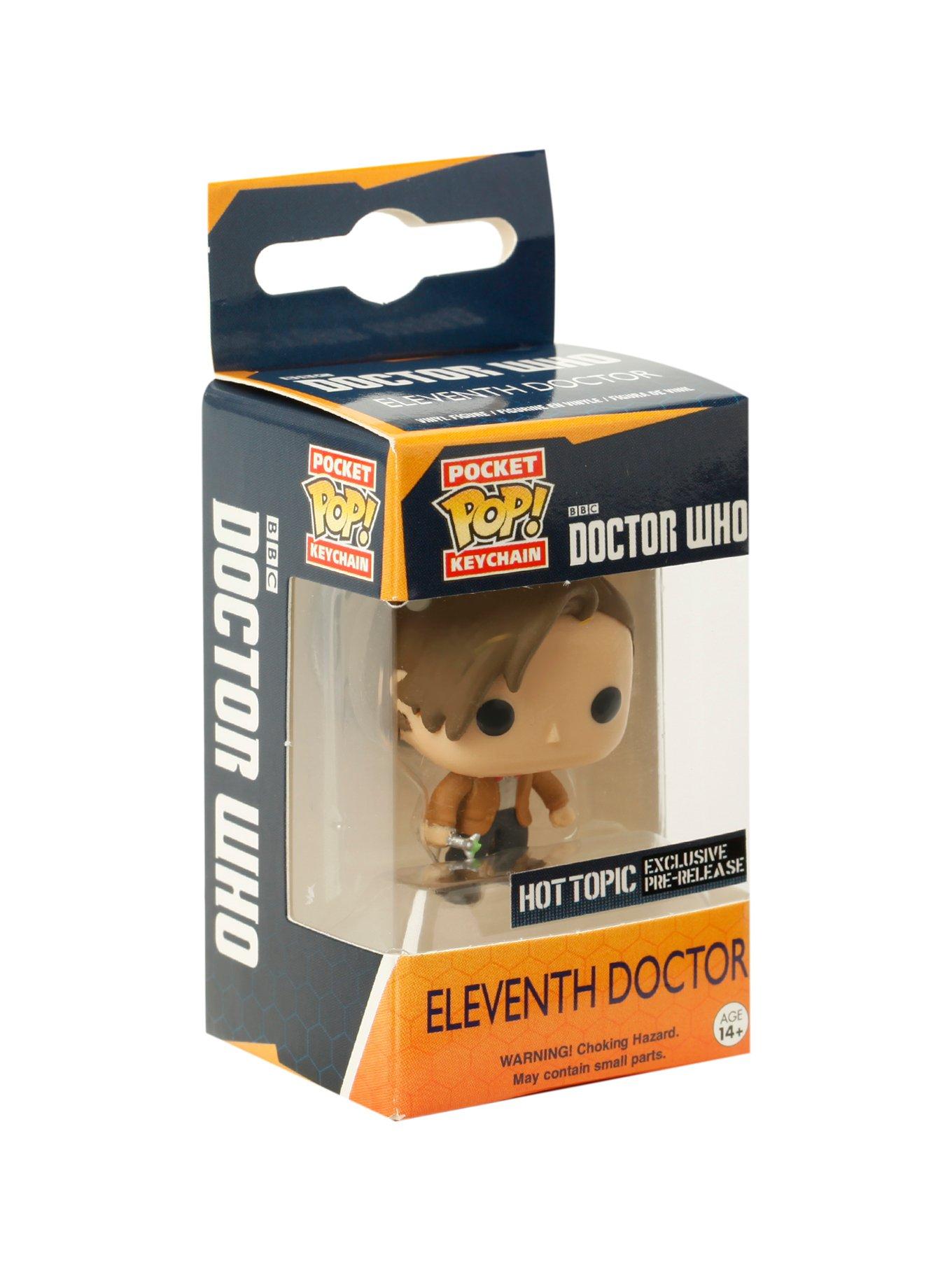 Funko Doctor Who Pocket Pop! Eleventh Doctor Key Chain, , alternate