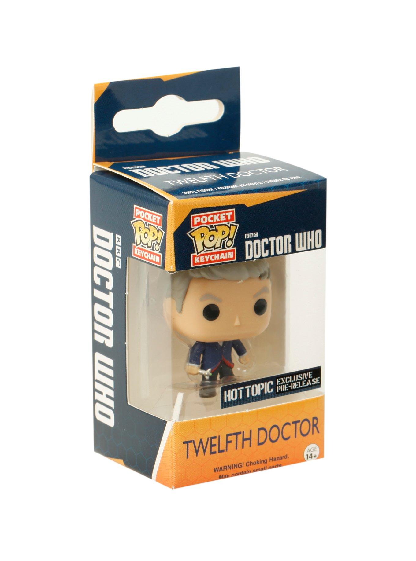 Funko Doctor Who Pocket Pop! Twelfth Doctor Key Chain, , alternate