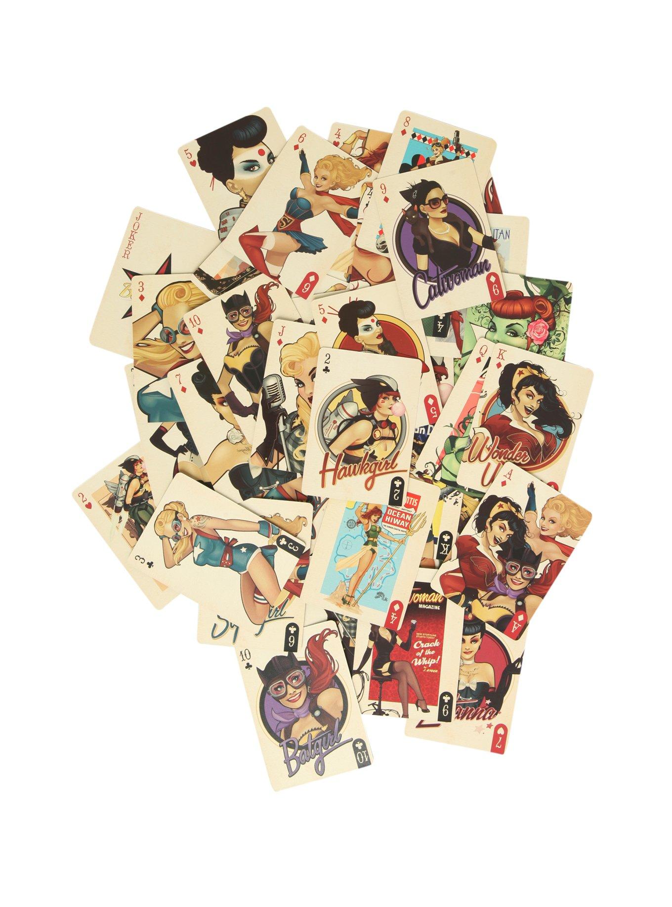 DC Comics Bombshells Playing Cards, , alternate
