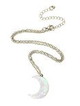 LOVEsick Opal Moon Necklace, , alternate