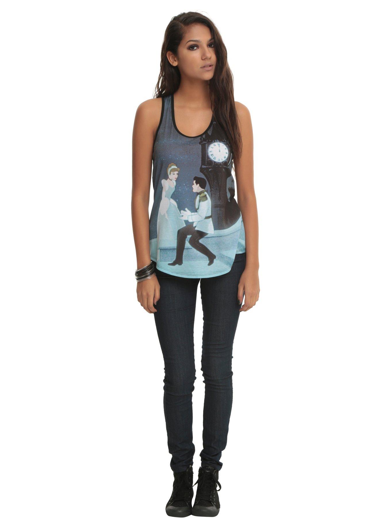 Disney Cinderella Midnight Girls Tank Top, , alternate