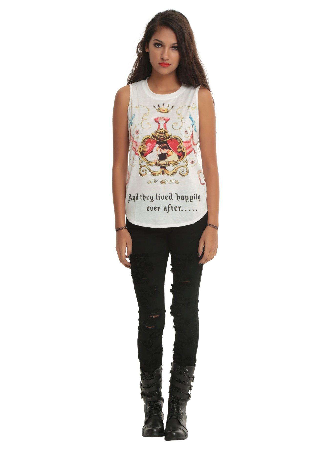Disney Cinderella Happily Ever After Girls Muscle Top, , alternate