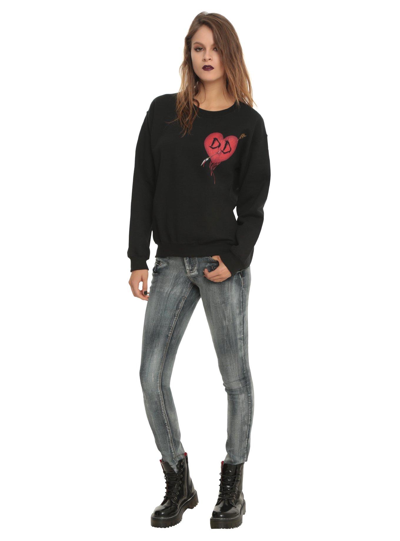 The Walking Dead Daryl Wings Girls Pullover, , alternate