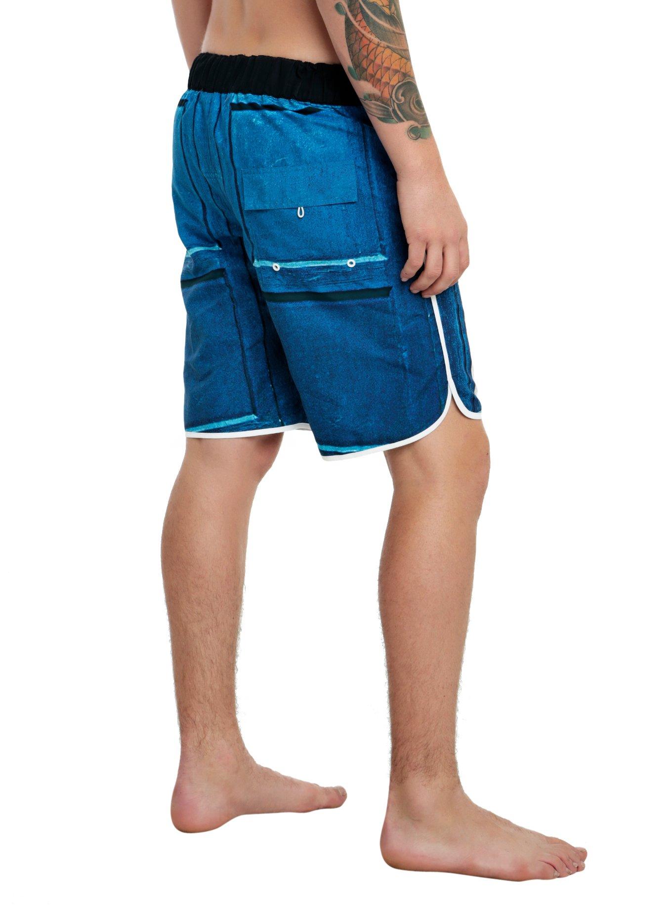 Doctor Who TARDIS Swim Trunks, BLACK, alternate