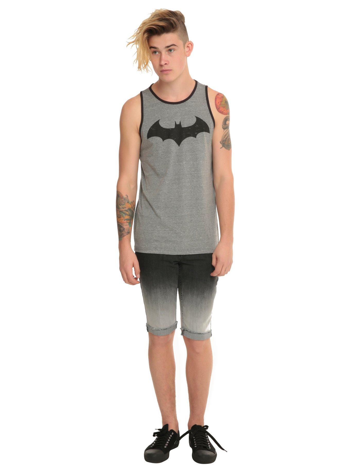 DC Comics Batman Hush Logo Tank Top, , alternate