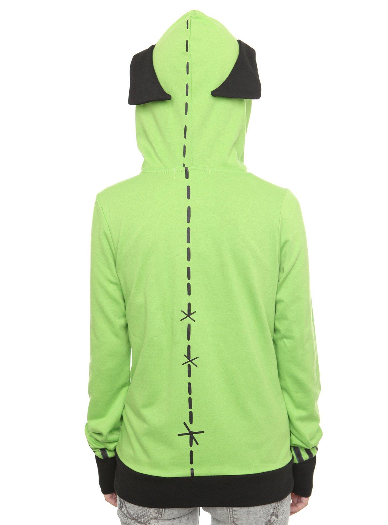 Invader Zim I Am Gir Girls Hoodie, , alternate