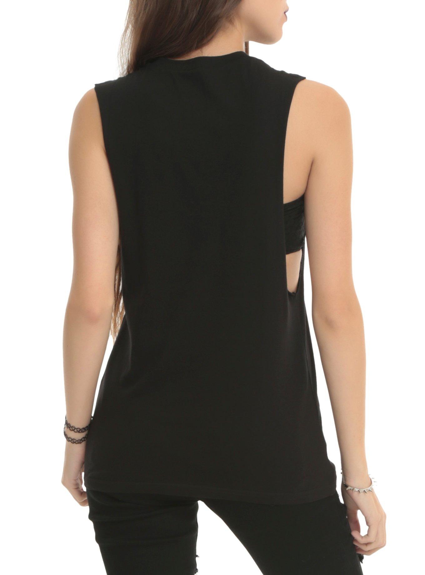 DC Comics Poison Ivy Portrait Girls Muscle Top, , alternate