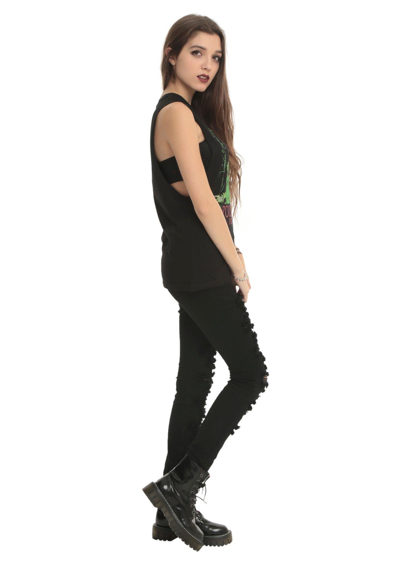 DC Comics Poison Ivy Portrait Girls Muscle Top, , alternate