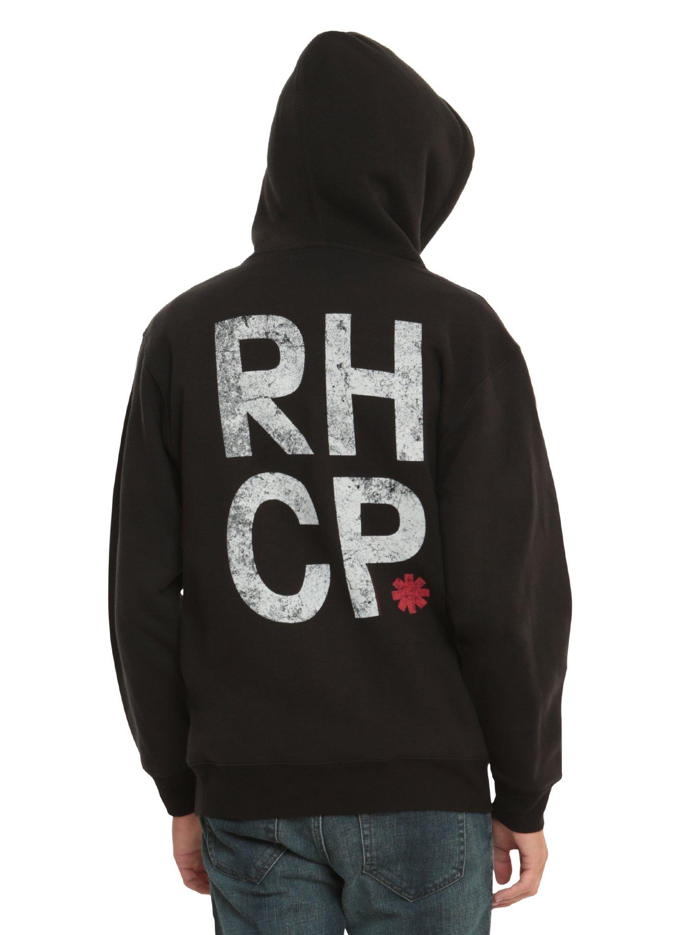 Red Hot Chili Peppers RHCP Logo Zip Hoodie, , alternate