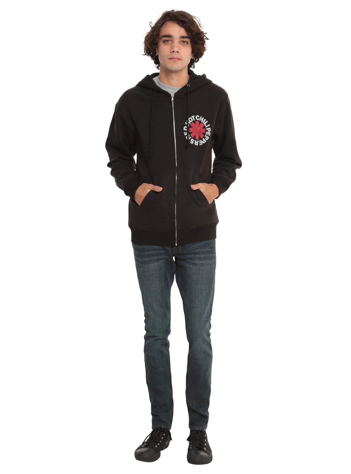 Red Hot Chili Peppers RHCP Logo Zip Hoodie, , alternate