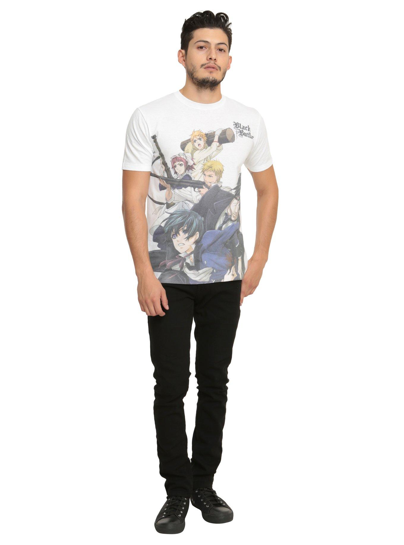 Black Butler Action Group T-Shirt, , alternate