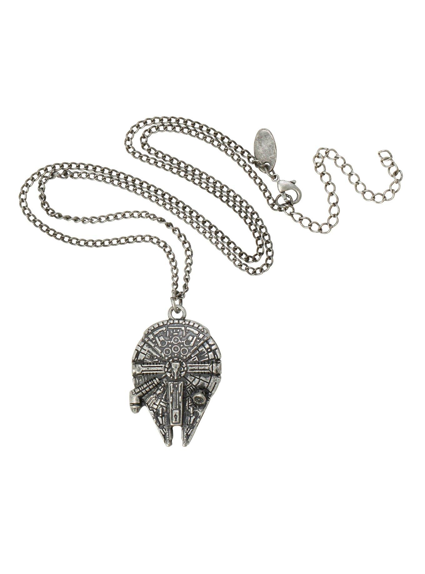 Star Wars Millennium Falcon Necklace, , alternate