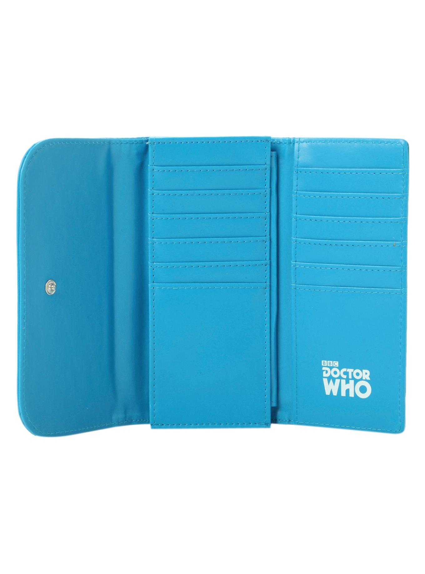 Doctor Who Wibbly Wobbly Timey Wimey Flap Wallet, , alternate
