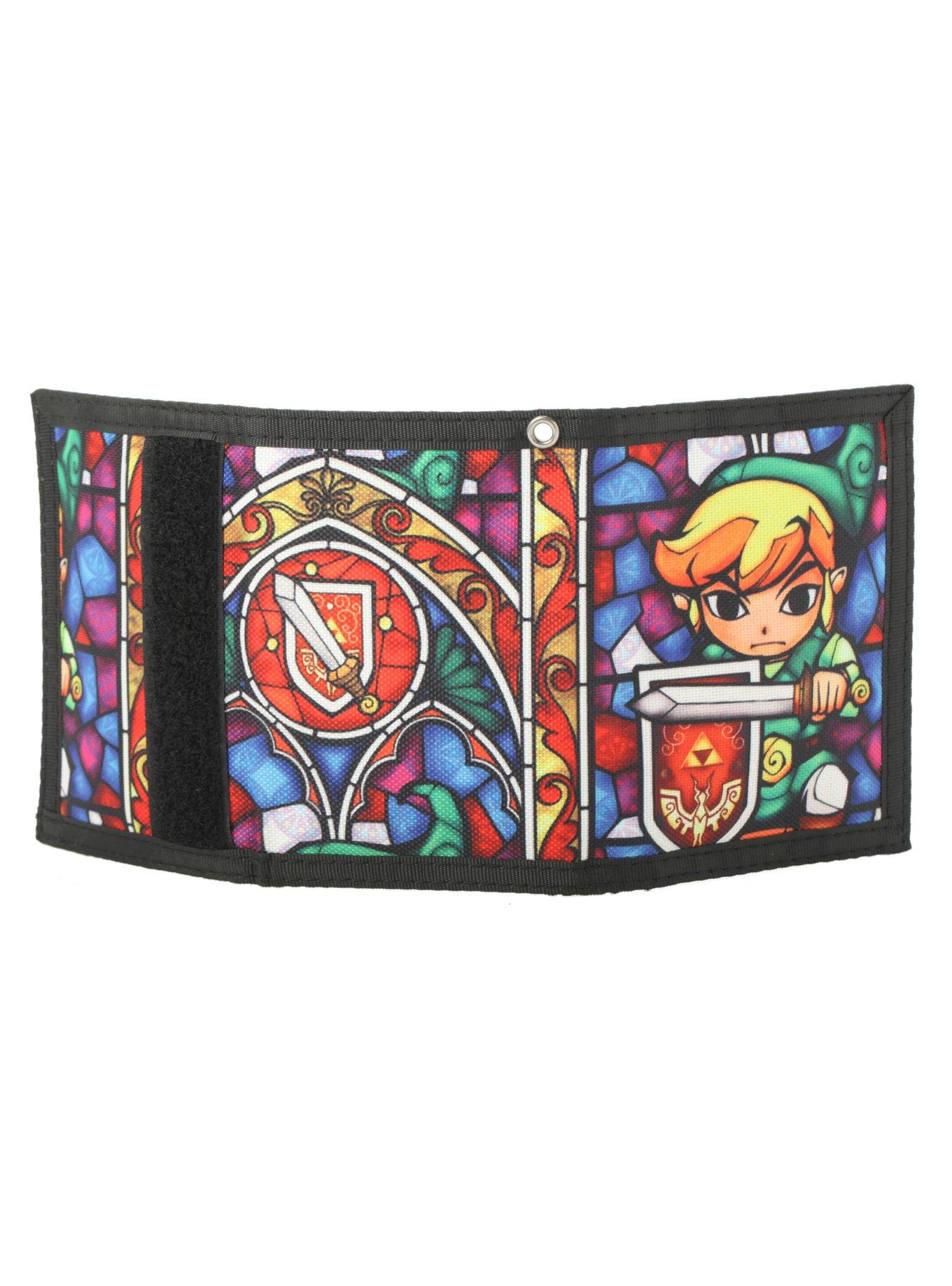 The Legend Of Zelda Stained Glass Wallet, , alternate