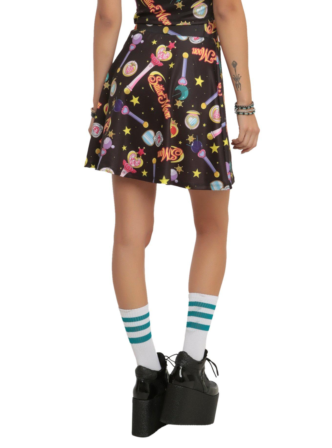 Sailor Moon Heart Wand Circle Skirt, , alternate