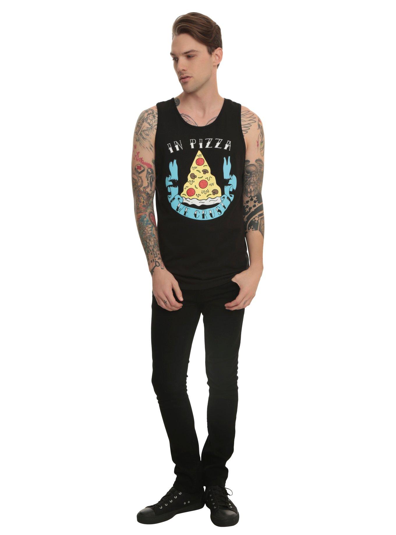 In Pizza We Crust Tank Top, , alternate