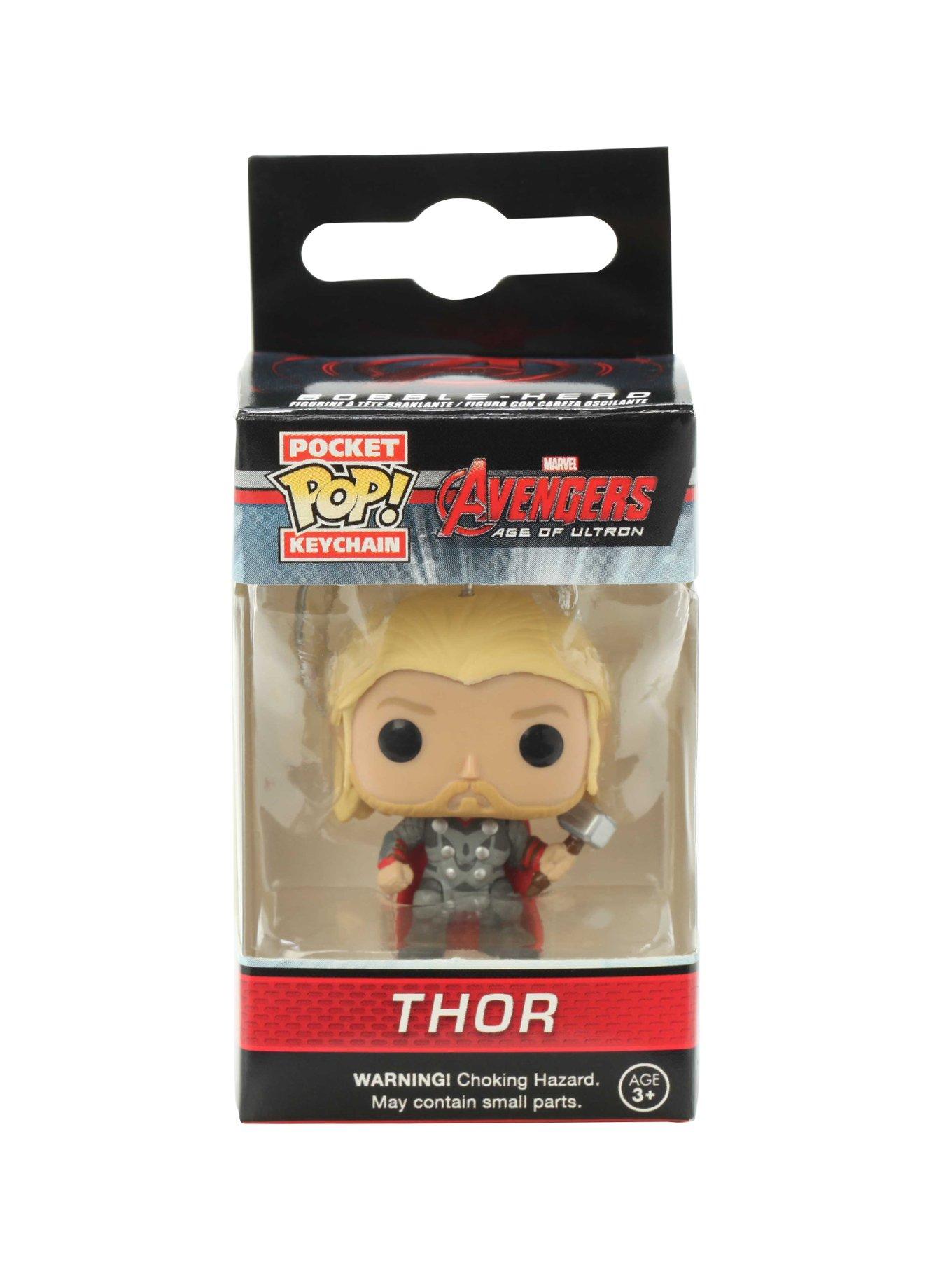 Funko Marvel Avengers: Age Of Ultron Pocket Pop! Thor Key Chain, , alternate