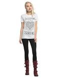 Sleeping With Sirens Heart Maze Girls T-Shirt 2XL, , alternate