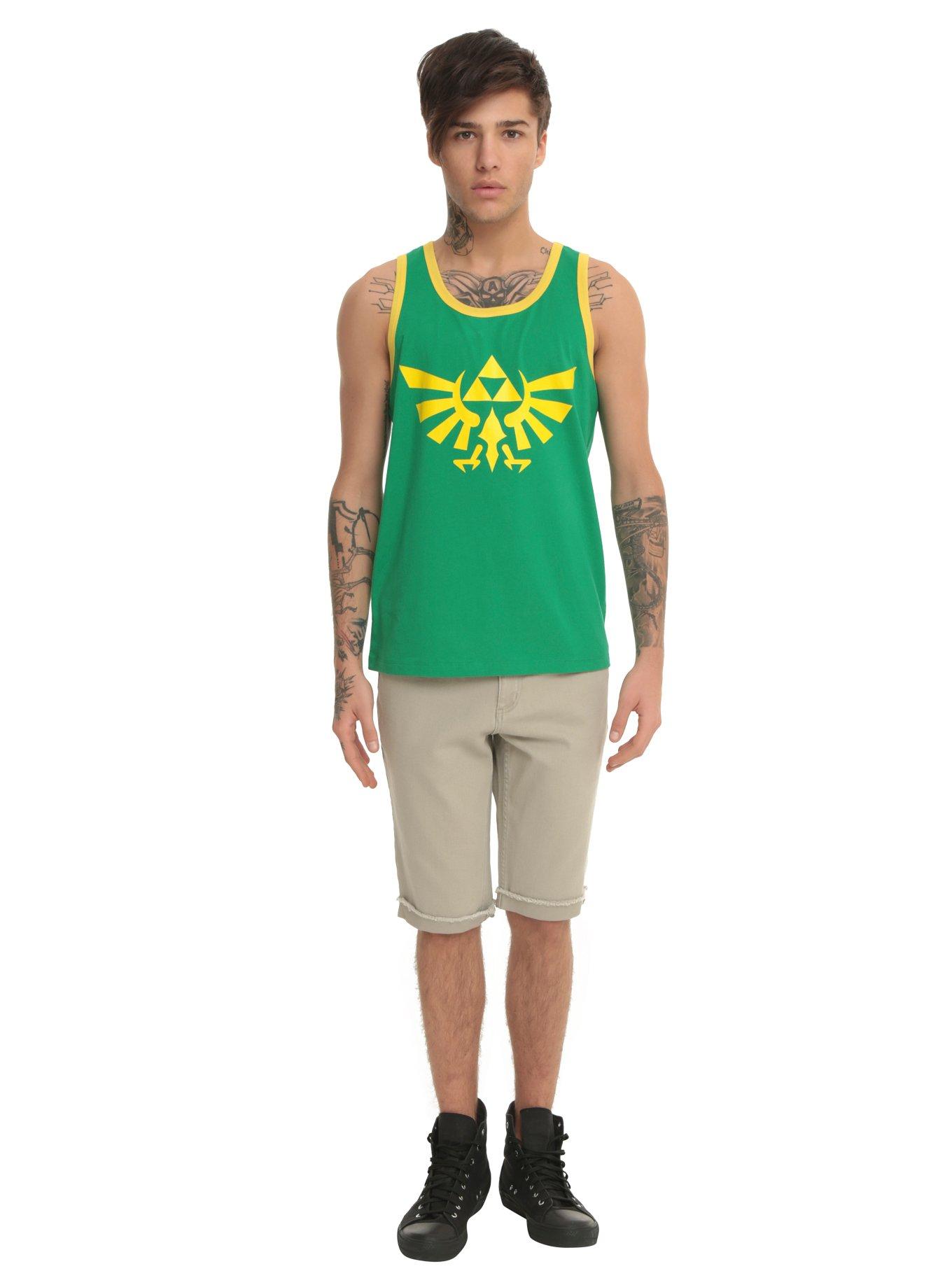 The Legend Of Zelda Triforce Tank Top, , alternate