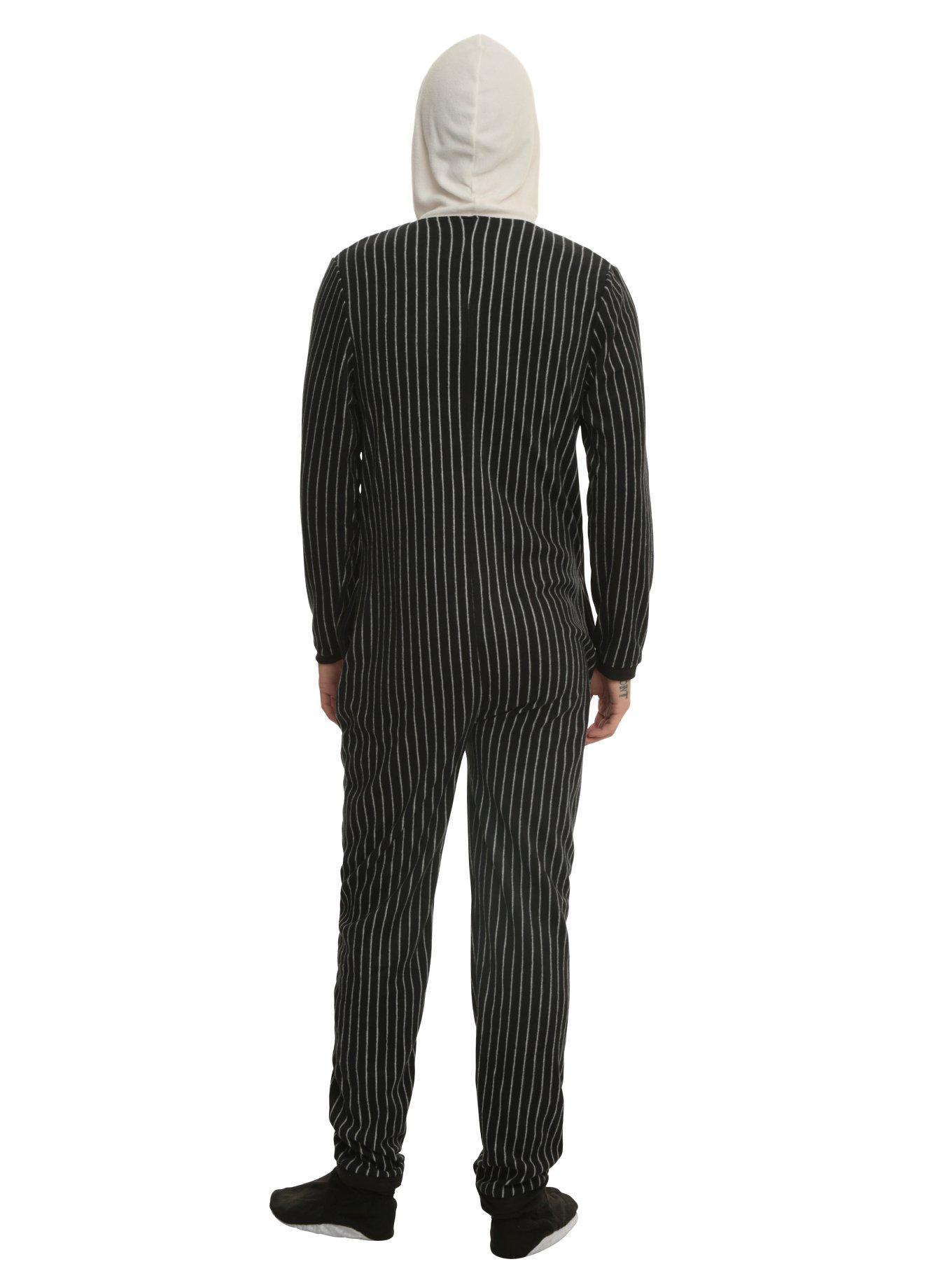 The Nightmare Before Christmas Jack Skellington Union Suit, , alternate