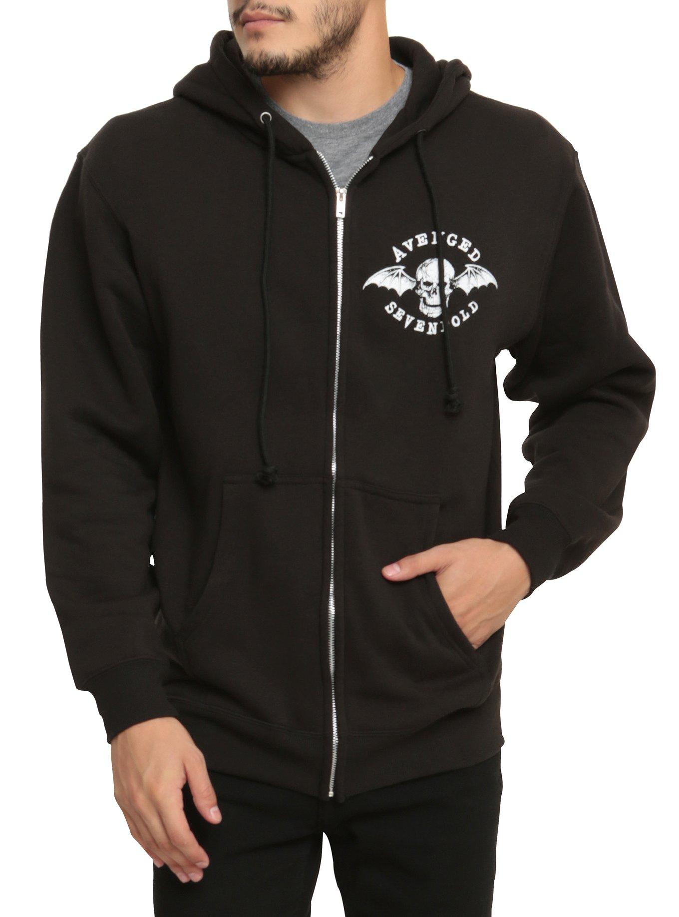 avenged sevenfold hoodie hot topic