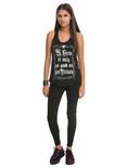 Once Upon A Time Hero Quote Girls Tank Top, , alternate