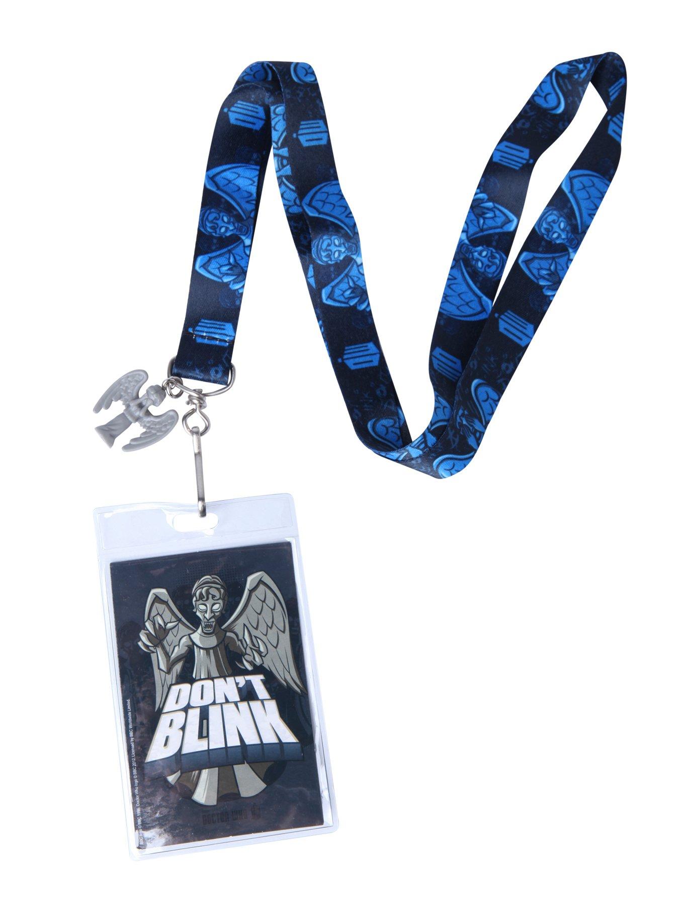 Doctor Who Weeping Angel Don't Blink Lanyard, , alternate