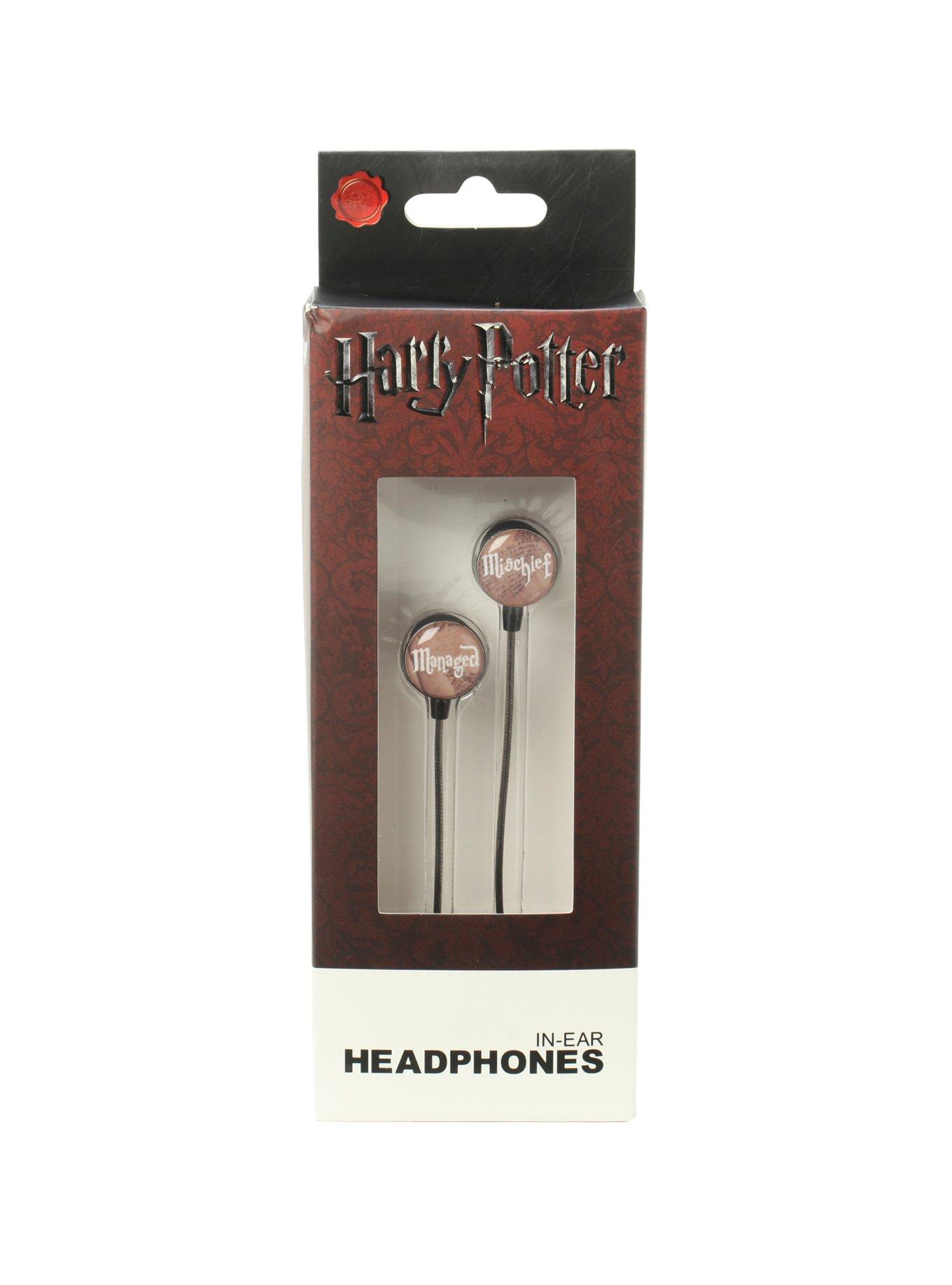 Harry Potter Mischief Managed Earbuds, , alternate