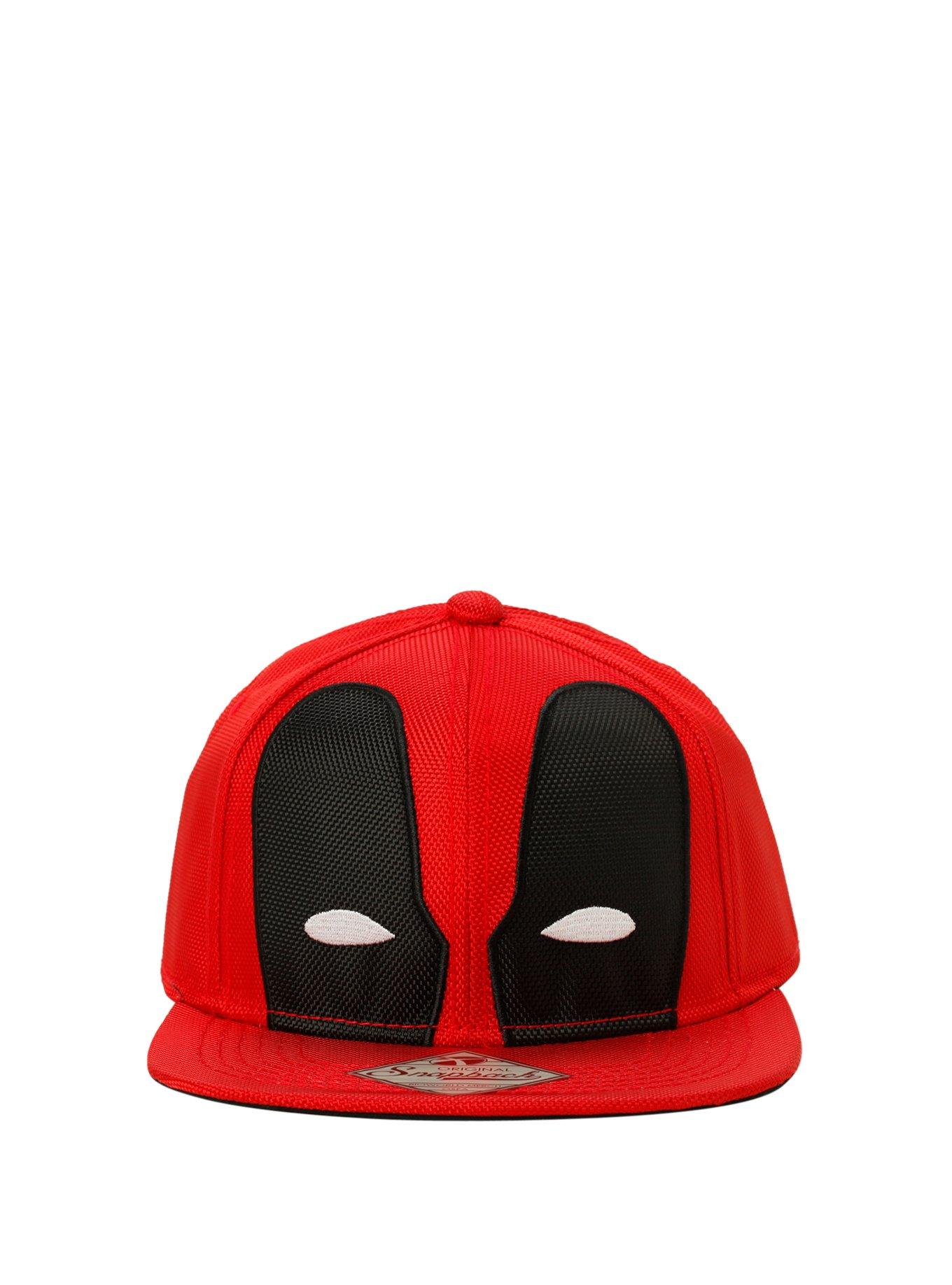 Marvel Deadpool Ballistic Mask Snapback Hat, , alternate