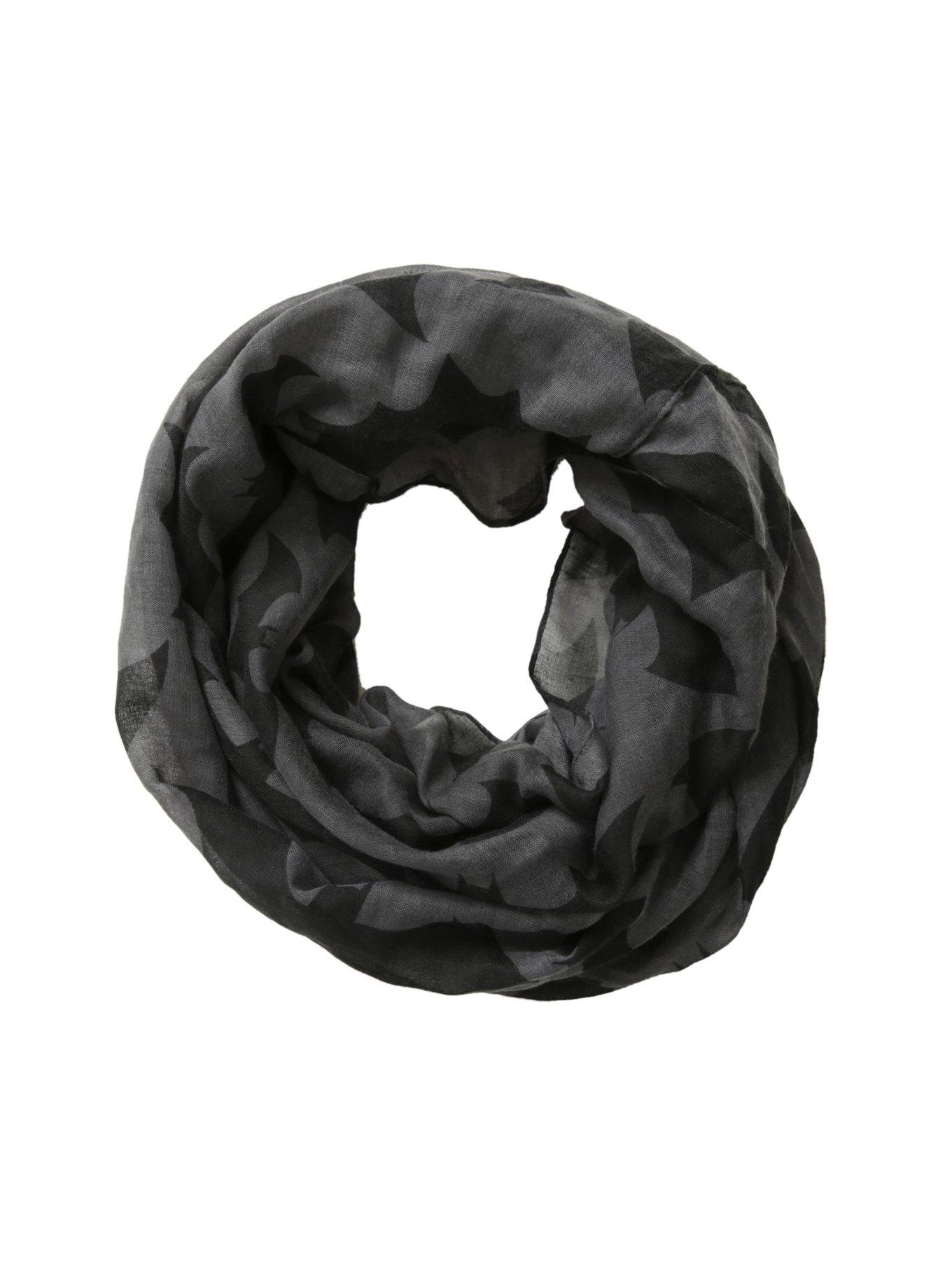 DC Comics Batman Logo Infinity Scarf, , alternate