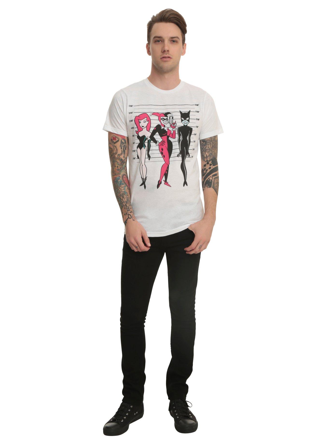 DC Comics Batman: The Animated Series Villainess Lineup T-Shirt, , alternate