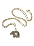 LOVEsick Elephant Clock Long Necklace, , alternate